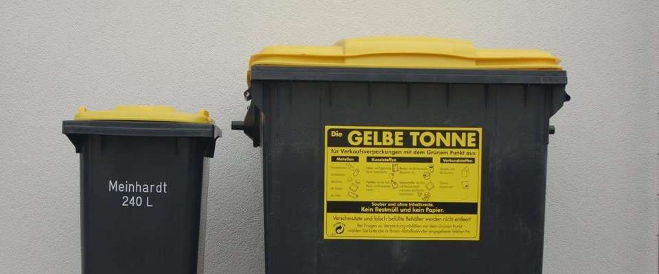 Infos für gelbe Tonne in Groß-Gerau